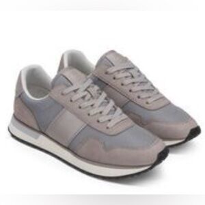 Greats Men's Grey and White Trainers SZ 9.5‎